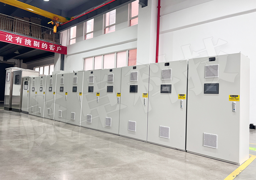 佛山市第二人民醫(yī)院空調(diào)系統(tǒng)太陽(yáng)能熱水PLC系統(tǒng)控制柜